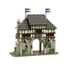 NEW MOC European Medieval Street View Lion Knights black Falcon's Forest Men's DIY ideas child Toy Gift building block MOC-10305