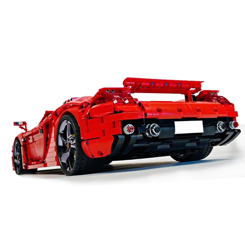 New MOC-131400 Super Sports Car Model Compatible 42143 Building Block – Joy  Bricks