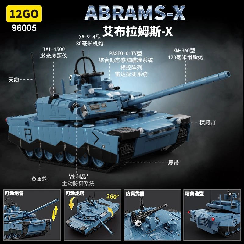 2116 pcs 12GO 96005 Abrams-X – Joy Bricks 2116 pcs 12GO 96005 Abrams-X – Joy Bricks