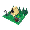 MOC City Camping Picnic Sausage BBQ Grill Tent