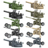 World War II Soldier Military Anti-aircraft Gun Mech Cannon