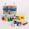 Oil Painting Easel Palette Minifigure Accessories