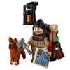 Medieval peasant soldier weapons wanderer baggage beverage dispenser