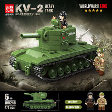 472pcs QUANGUAN 100248 KV-2 HEAVY TANK