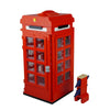 1235PCS MOC-10258 London Red Telephone Box