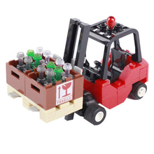 MOC City Life Minifigures Police Car Engineering Vehicle Tricycle Snowplow Truck