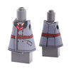 WWII German, American, French and Soviet Military Soldier Minifigures Coat and Cape