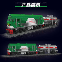 1090 pcs MouldKing 12026 HXN 3 Diesel Locomotive-Dynamic(with PF)