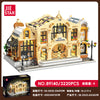 3220PCS JIESTAR JJ89140 Vintage Steam Train Station (Includes Lighting Kit)