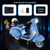 1106PCS Roman Holiday Vespa 125 (PDF Instruction）