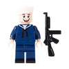 MT007-MT010 World War II US Navy soldiers Minifigures