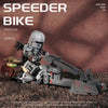 1334pcs JD147 Mandalorian-Inspired Speeder Bike Building Block Set