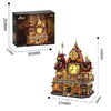 1934PCS HUIYOYOYI Steampunk Gear Clock Tower