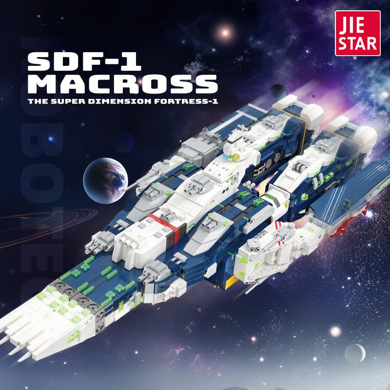 4682 pcs JIESTAR 58144 SDF-1 Macross – Joy Bricks