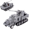 World War II German Soldiers Tank Armored Vehicle Artillery Car Set