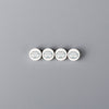 City Street Scene BMW Mercedes Benz Car Logo 4pcs