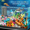 856PCS JIESTAR JJ9219 Underwater Exploration Aquarium