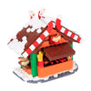 City Winter Snow House Toy Airplane Food Candy