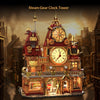 1934PCS HUIYOYOYI Steampunk Gear Clock Tower
