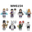 WM6154  The Naruto series Minifigures