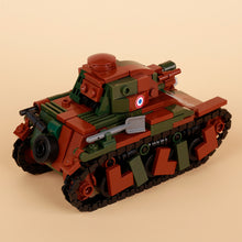 Military World War II French Renault Light Engineering Tank Artillery Vehicle