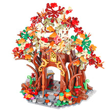 Fairy Tale Medieval Autumn Elf Tree House Plants