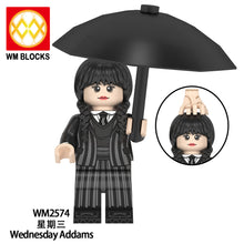WM2574-2575 Wednesday Adams Minifigures