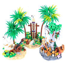 MOC Medieval Island Scene Military Pirate