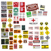 City Fire Warning Sign Military Ammunition Pack