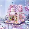 706 pcs BK 33223 Pink Cottage