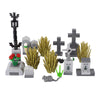 halloween cemetery tombstone zombie ghost grave