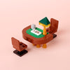 Games Poker Table Game Console Minifigure Scene Accessories