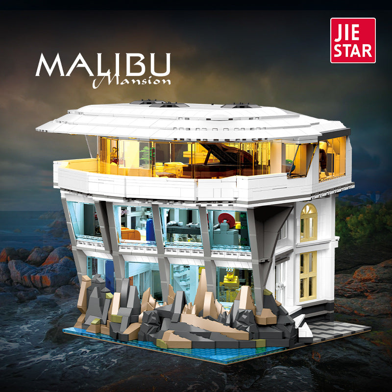 3284PCS JIESTAR JJ58280 Malibu Villa [With Lighting Kit] – Joy Bricks