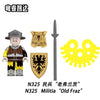 N322-325 Medieval War Castle Militia Minifigures