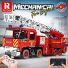 3266pcs Reobrix 22005 Mechanical Fire Engine with power pack
