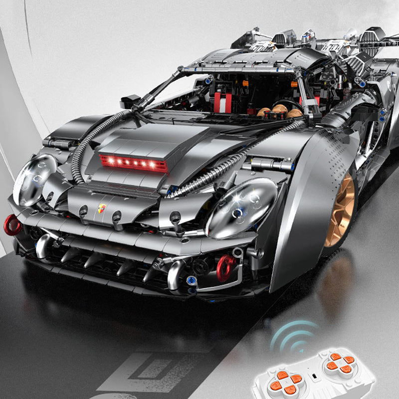 4306PCS GULY 10629 Porsche 918 Sports Car model 1:8 – Joy Bricks