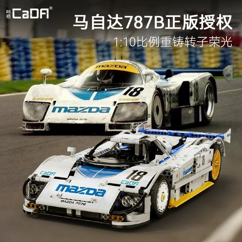 1797 pcs CaDA C63007 Mazda 787B 1:10 – Joy Bricks 1797 pcs CaDA C63007 Mazda 787B 1:10 – Joy Bricks