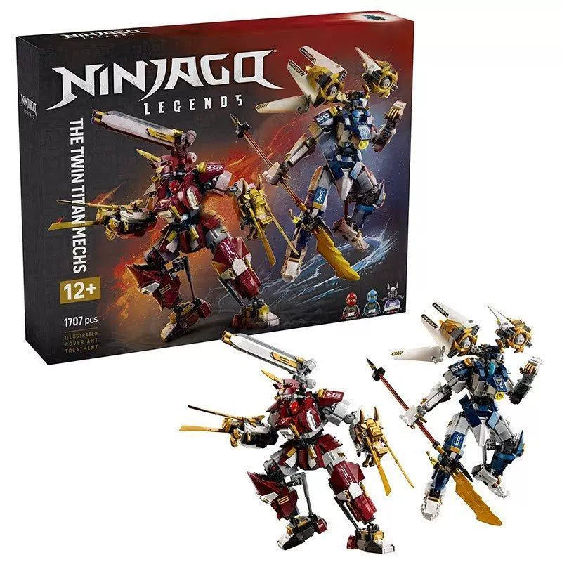 1707PCS The Twin Titan Mechs – Joy Bricks