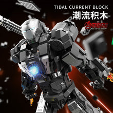 1858pcs TUOLE 6017 IRON MAN Kriegsmaschine Mark I