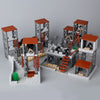 MOC military base building, guard post, watchtower, on duty.