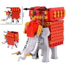 MOC Middle Ages Ancient Rome Series Chariots Chariots War Elephants Building Block Toys minifigures