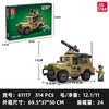 JIESTAR 61109-61117 Military series Unimok Offroad Combat Vehicle