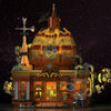 1842 pcs XMORK 020202 Steampunk Magic Shop Including LED