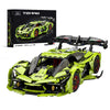 3130 pcs MOYU BLOCK MY88028 Lambo Three Thousand Years GTR Track Edition Sports Car 1:8