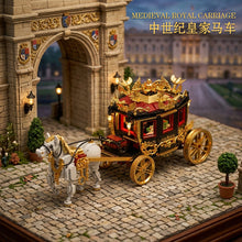 1419PCS HUIYOYOYI Medieval Royal Carriage