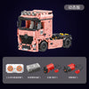 1296pcs JIESTAR JJ9224 Semi Truck Tractor – Pink Pig