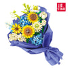 1124pcs JIESTAR JJ9196 Sunflower Bouquet
