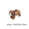 65388 Bulldog  French Bulldog  puppy animal 2pcs