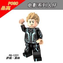 PG1221 PG1222 Sam Flynn Tron: Legacy movie Minifigures