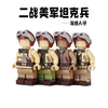 Military Navy Tank Soldier Sticker Minifigure